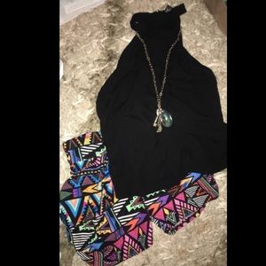 All ready 4 the night! Shirt & throw back shorts